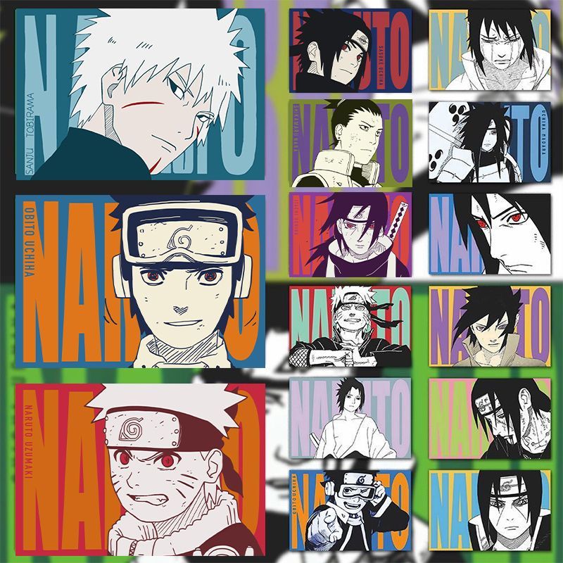 Naruto Art Stickers - Classic  - Cosplay Prop Designer recension och pris
