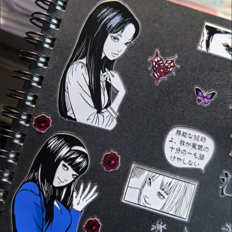 Tomie Kawakami Relief Sticker  - Cosplay Fire Prop recension och pris