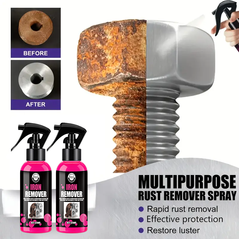 All-Purpose Rust Remover Spray - Metallic Spray Paint recension och pris