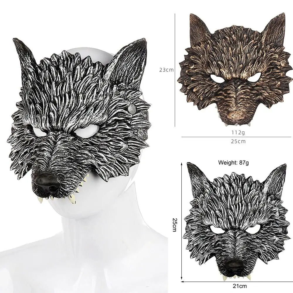 3D Realistic Werewolf Mask Sof - Cosplay Prop Foam recension och pris