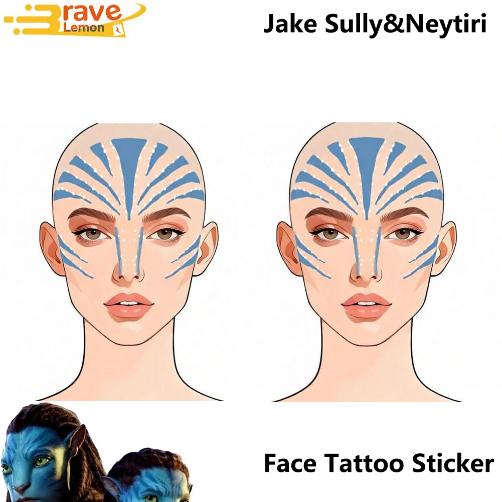 Jake Sully Cosplay Fantasy Fac - Cosplay Fire Prop recension och pris