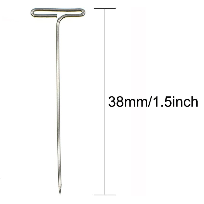 50/100Pcs T Pins With Plastic  - Cosplay Prop Foam recension och pris