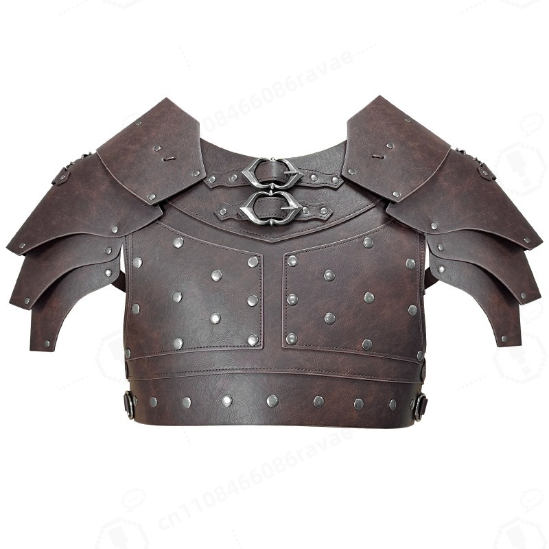 Medieval Studded Shoulder Ches - Cosplay Props recension och pris