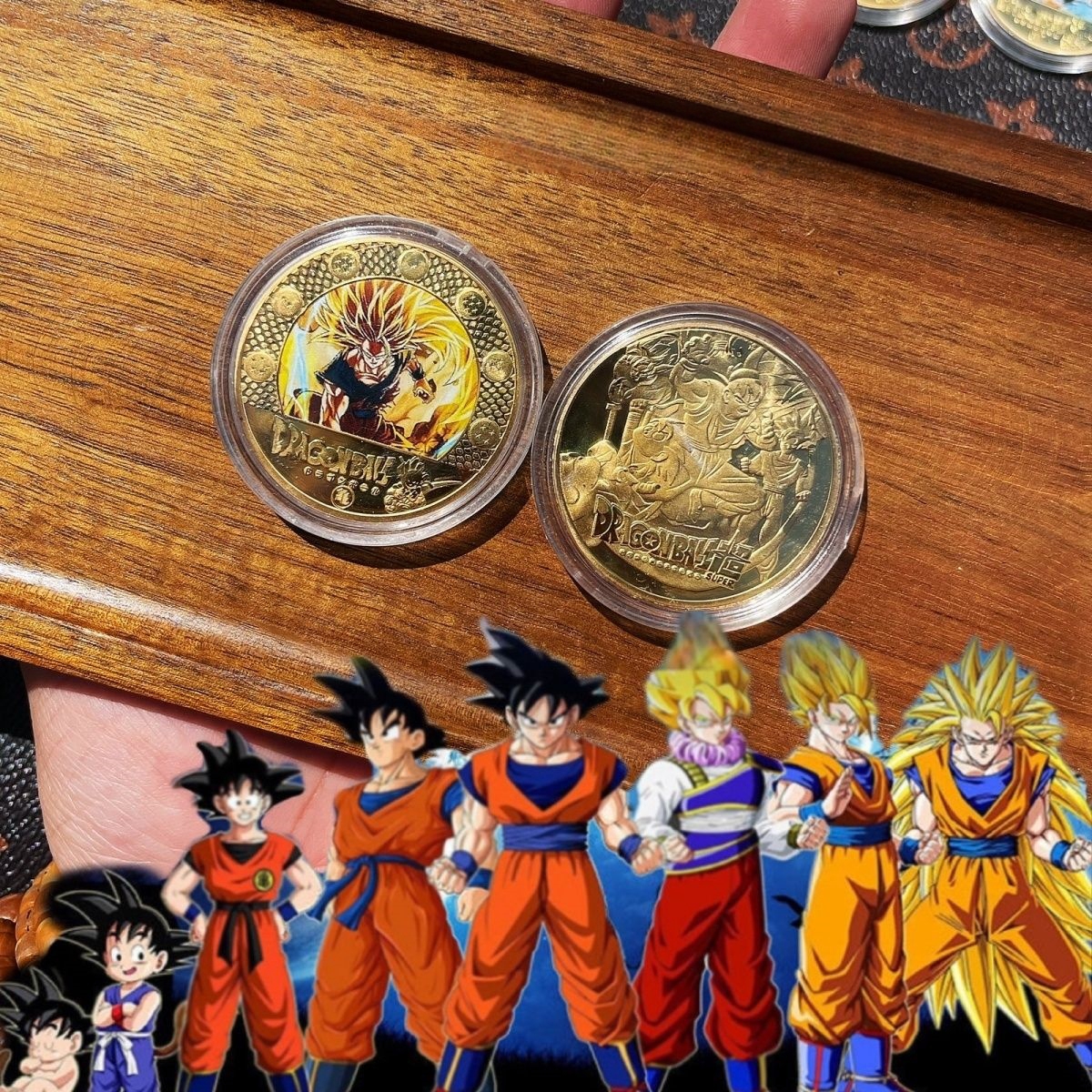 Dragon Ball Collect Gold Coin  - Cosplay Fire Prop recension och pris
