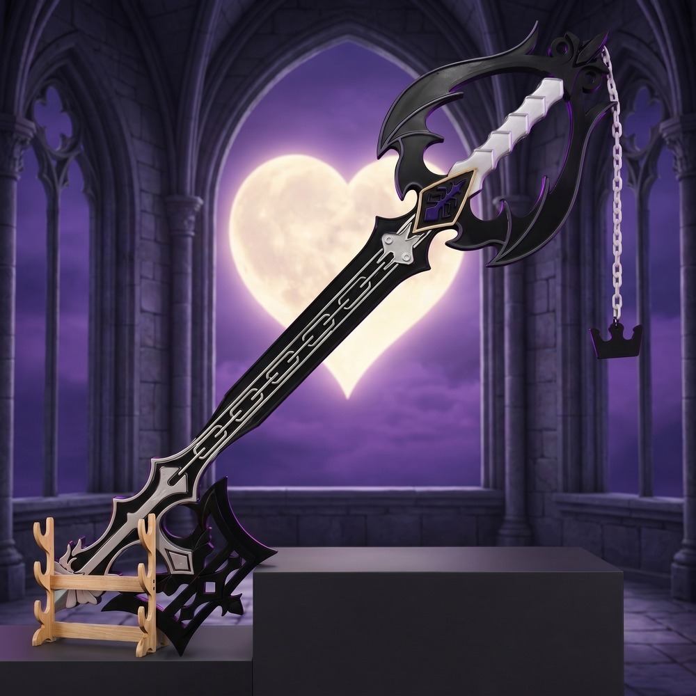 Kingdom Hearts 42in 108cm Blac - Keyblade Cosplay Prop recension och pris