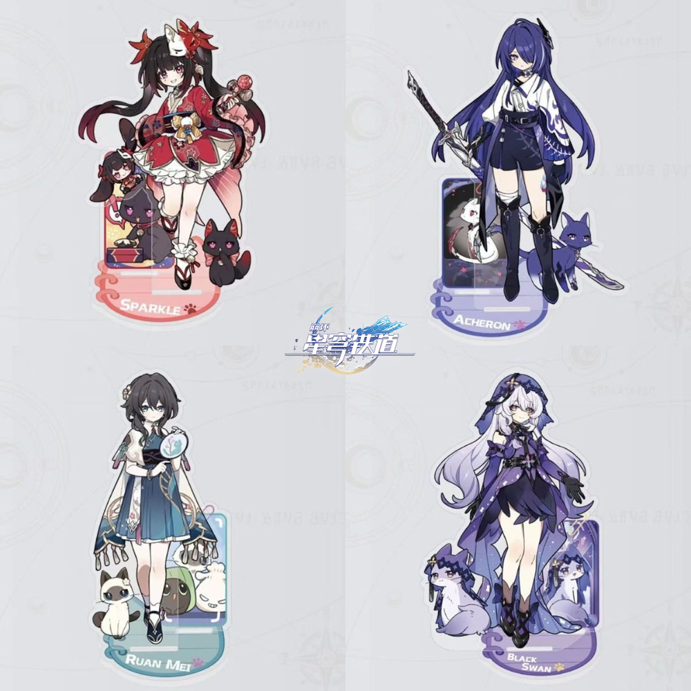 Honkai Star Rail Acrylic Stand - Anime Cosplay Prop recension och pris
