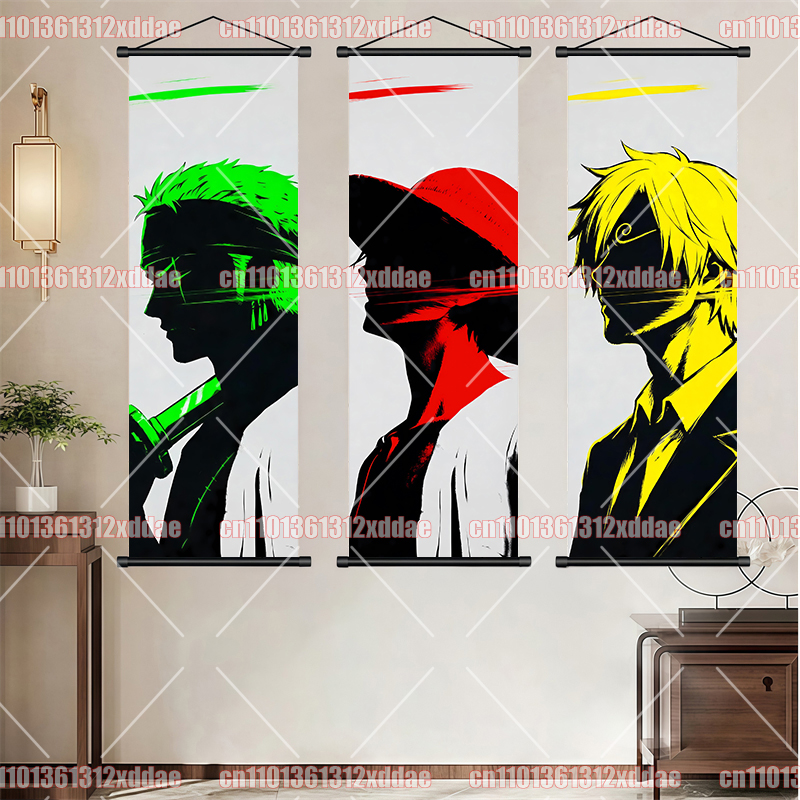 One Piece Scroll Painting HD P - Anime Cosplay Prop recension och pris