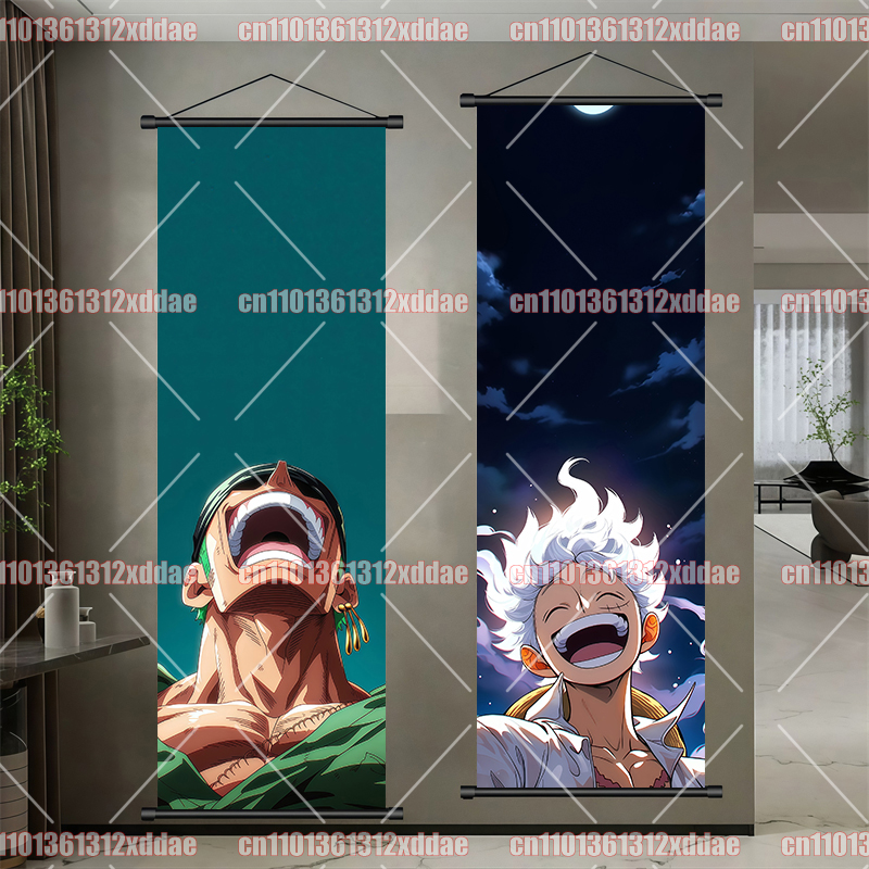 One Piece Scroll Painting HD P - Anime Cosplay Prop recension och pris