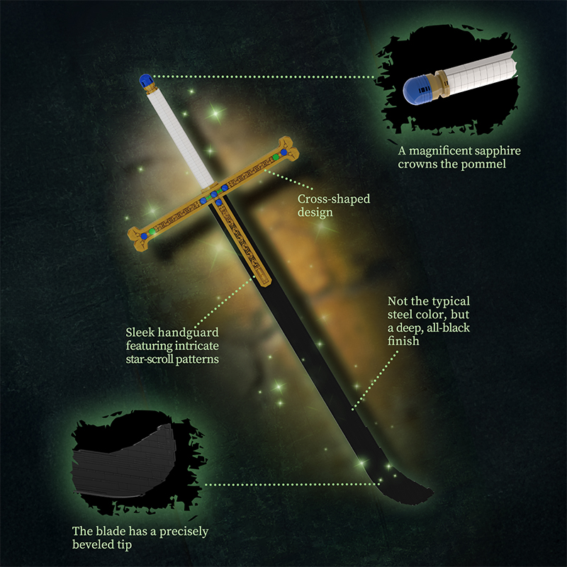 Japan Anime Pirate Samurai Gia - Cosplay Prop Building recension och pris