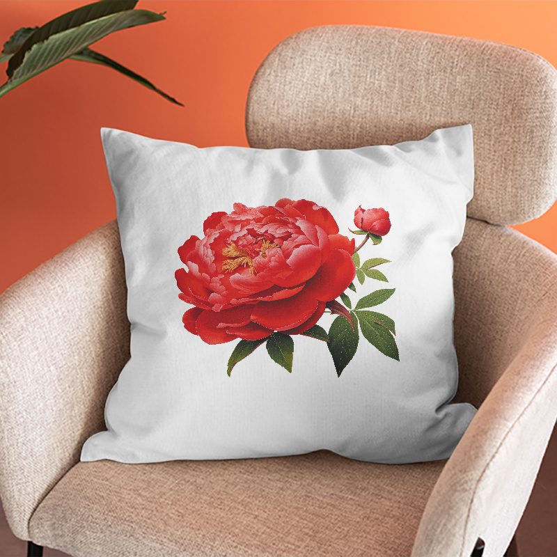 Red peonies and pink flowers D - Worbla Thermoplastic recension och pris