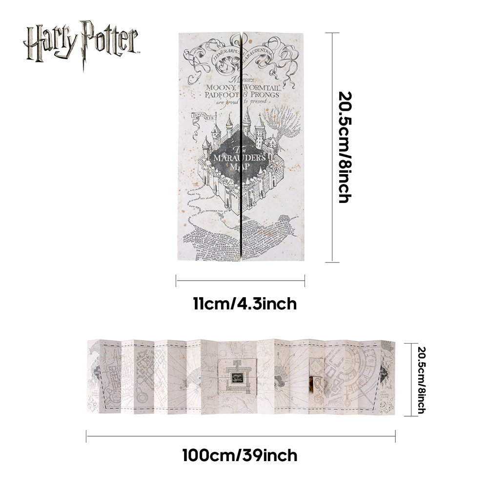 1PC Map Of The Marauder's Scho - Cosplay Props recension och pris